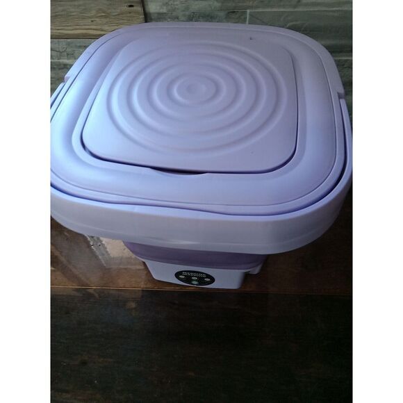 Mini Washing Machine 8L Folding Portable Sterilization Drying Laundry Machine - Picture 8 of 11